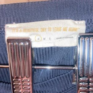 Casual Blue TShirt Dress